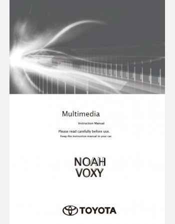 toyota voxy 2022-2023 navigation & multimedia system manual in english